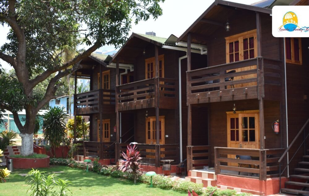 wooden homes india project